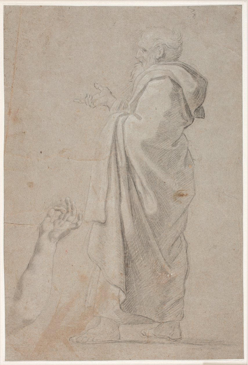Standing Monk. Study of an Arm by Hendrik Krock