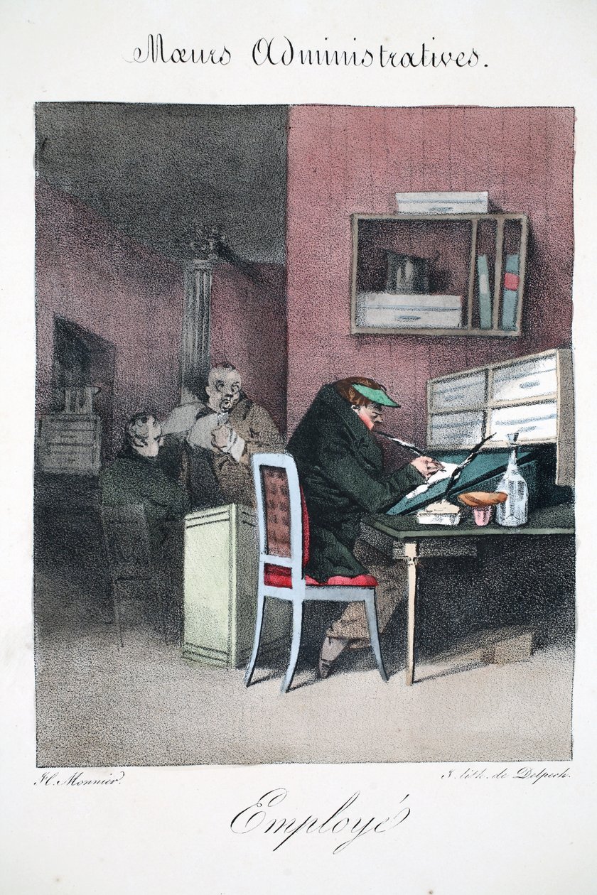 Employee, illustration from 