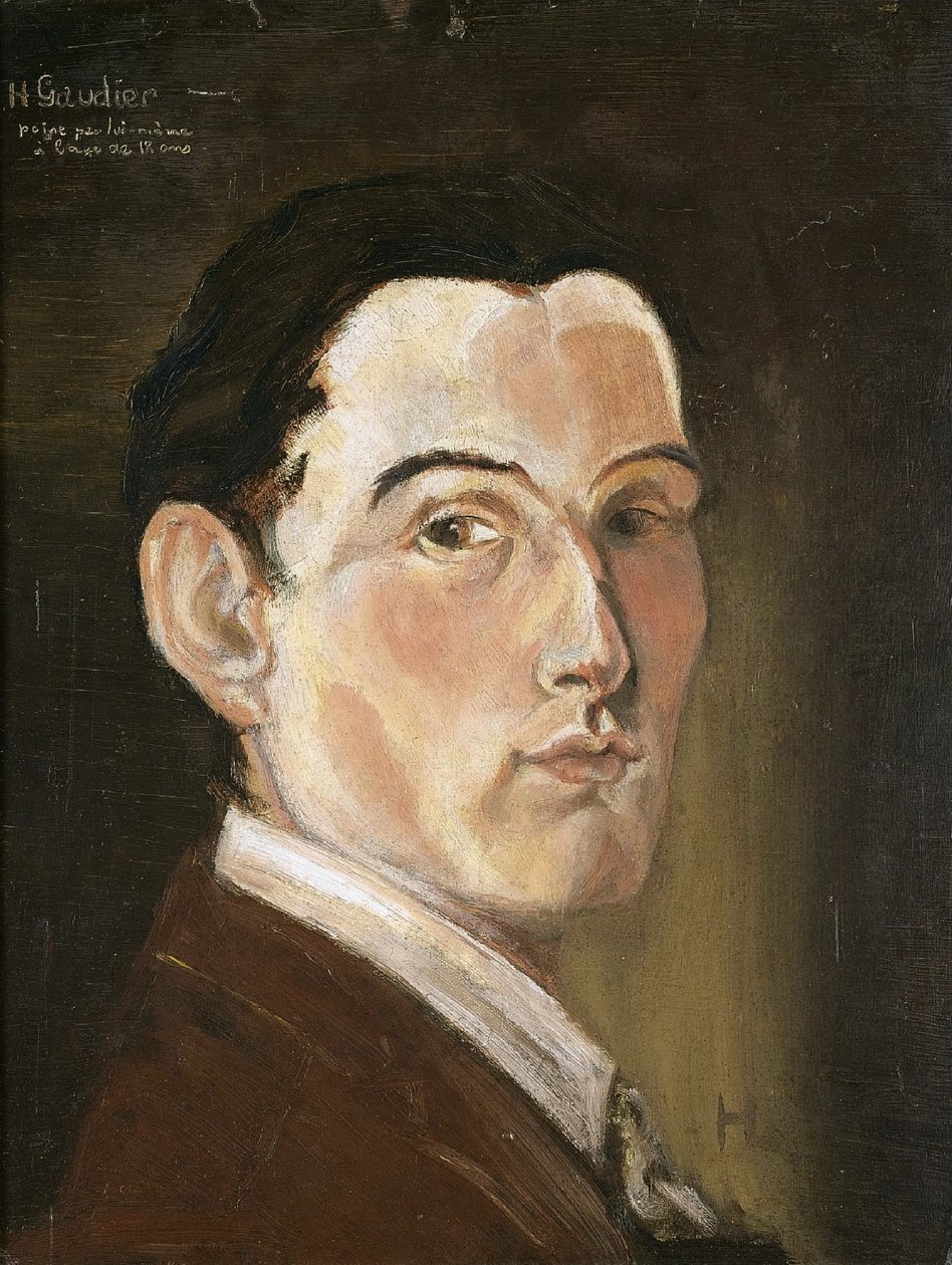 Self-portrait by Henri Gaudier Brzeska