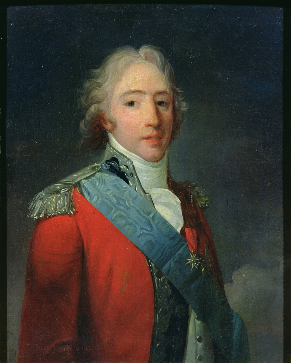 Portrait of Charles of France, Count of Artois, future Charles X King of France and Navarre by Henri Pierre Danloux
