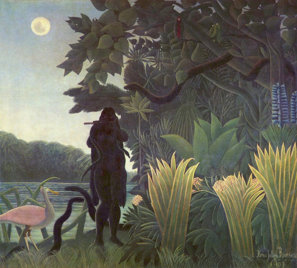 Snake Charmer by Henri Rousseau