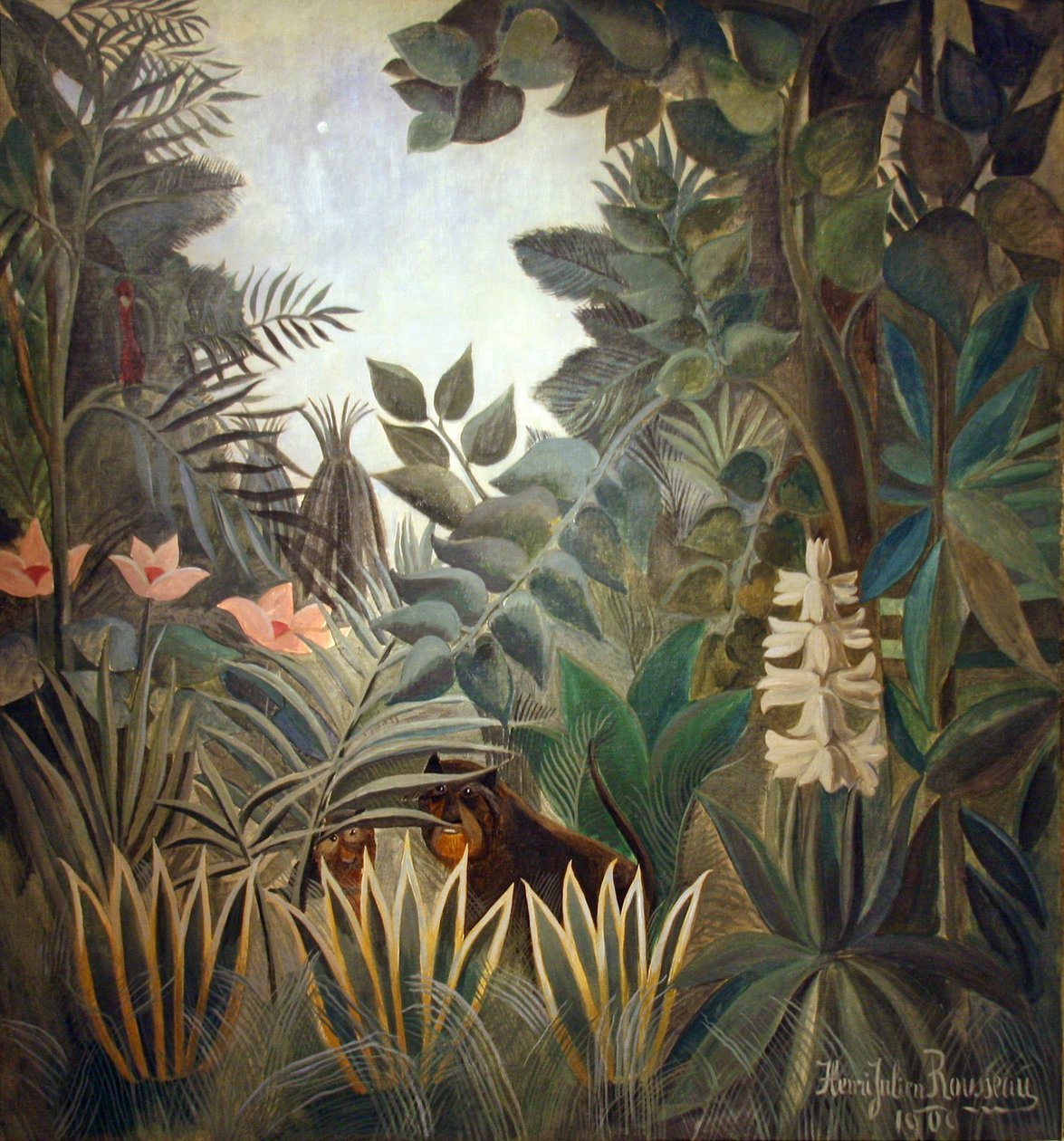 The Equatorial Jungle by Henri Rousseau