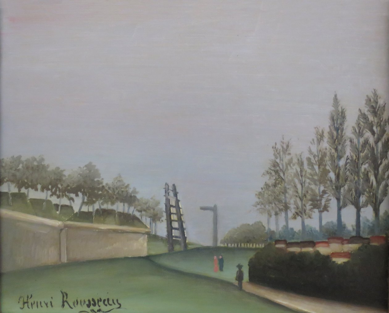 View of the Fortifications from the Porte de Vanves by Henri Rousseau