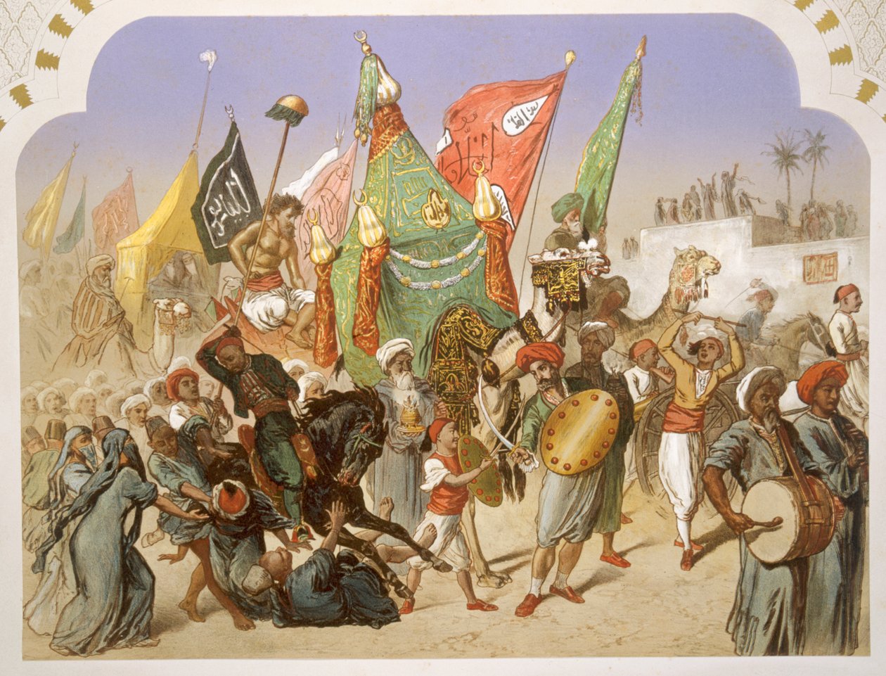 The Return of the Mahmal to Cairo by Henri de Montaut