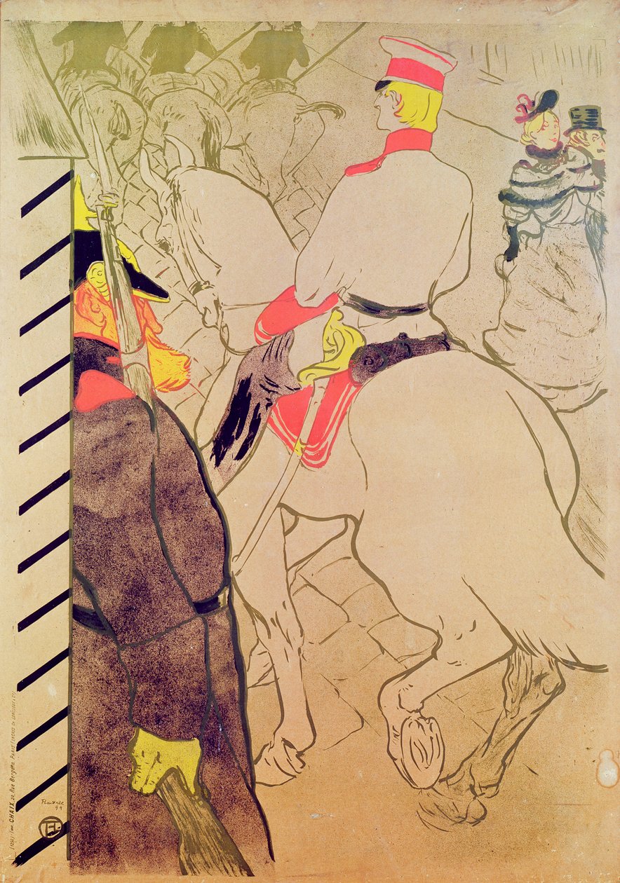 The German Babylon, 1894 by Henri de Toulouse Lautrec