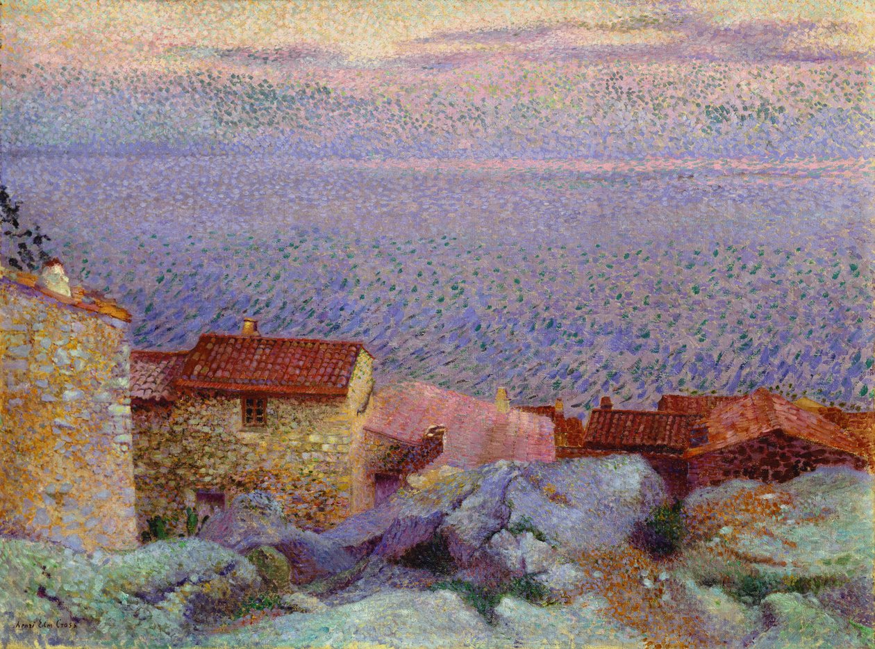 Coastal Landscape by Henri Edmond Cross