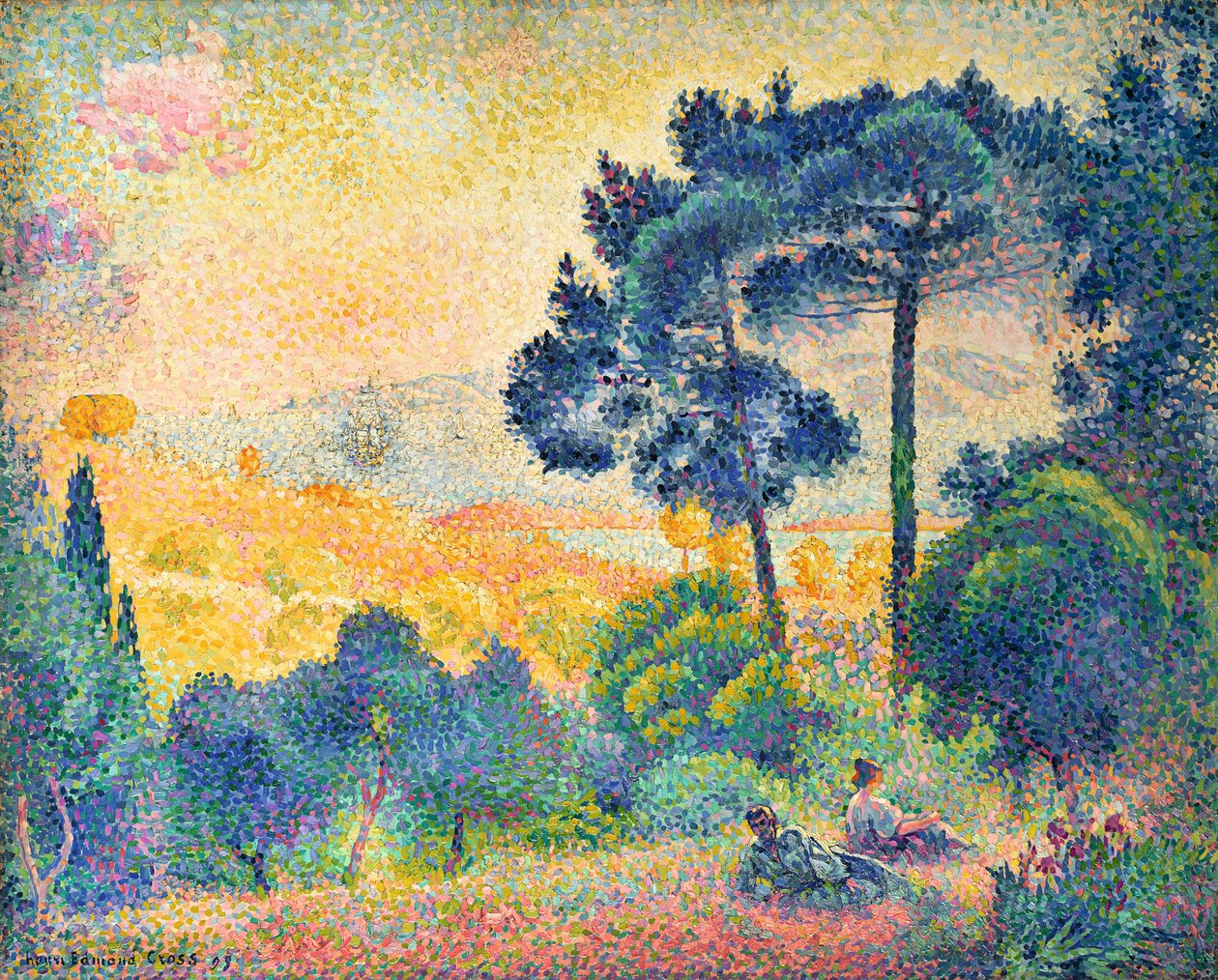 Landscape of Provence by Henri Edmond Cross