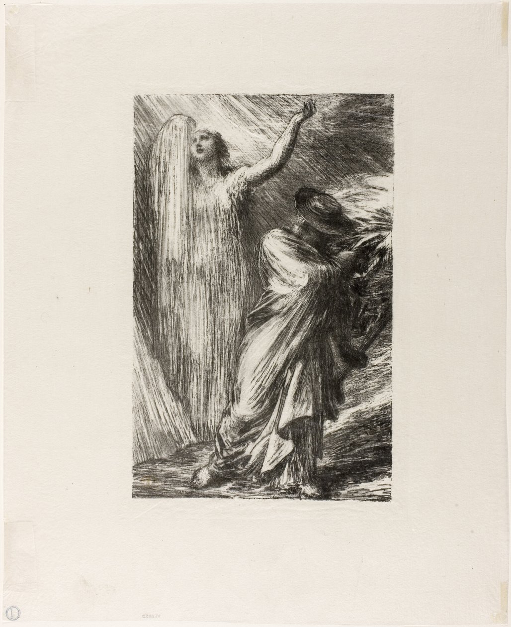 Siegfried: Act III, Evocation of Erda by Ignace Henri Jean Fantin Latour