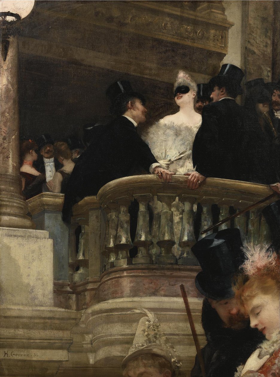 Masked Ball at the Opera by Henri Gervex