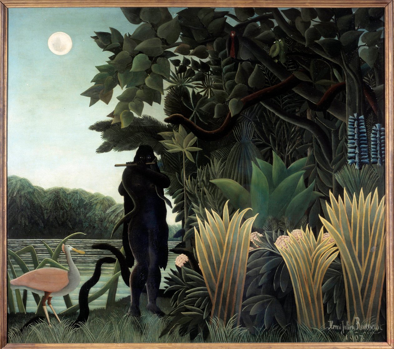 The Snake Charmer by Henri J.F. (1844 1910) Rousseau
