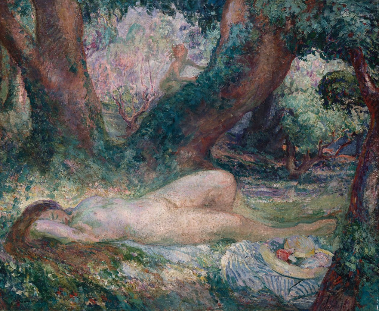 Sleeping Nymph by Henri Lebasque