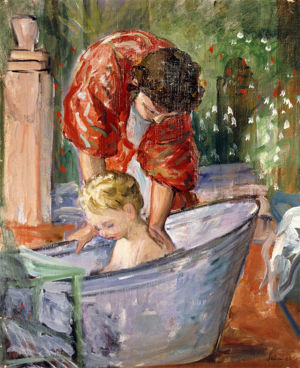 The Bath by Henri Lebasque