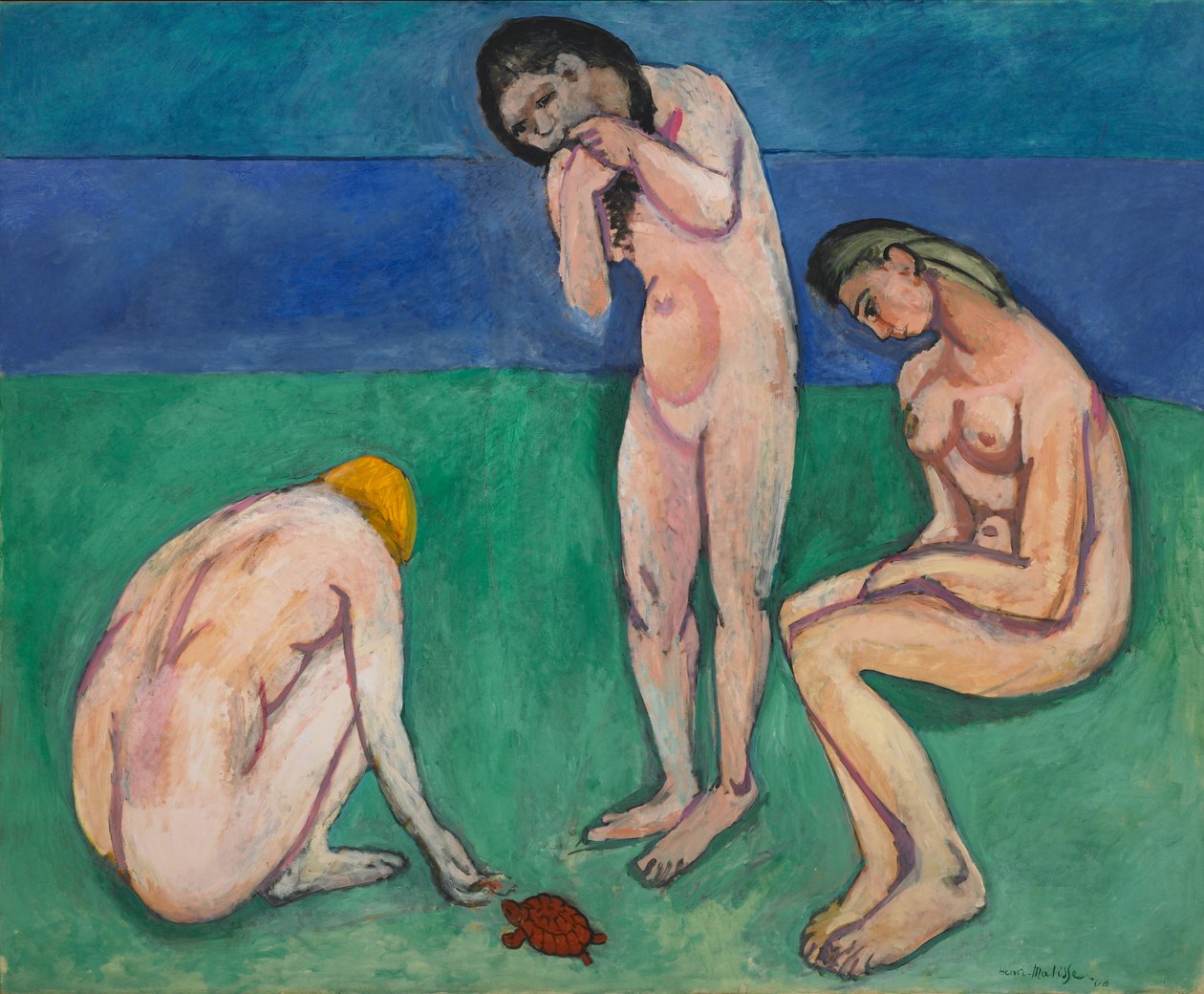 Bathers with a Turtle by Henri Matisse