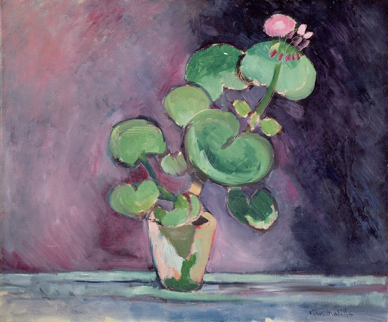 Geranium in a Pot by Henri Matisse