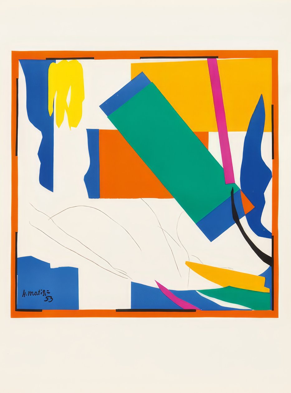 Collection of Eight Color Lithographs by Henri Matisse