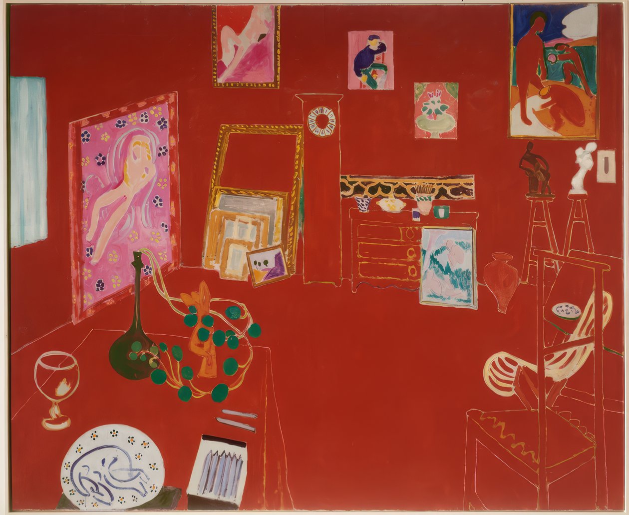 The Red Studio by Henri Matisse