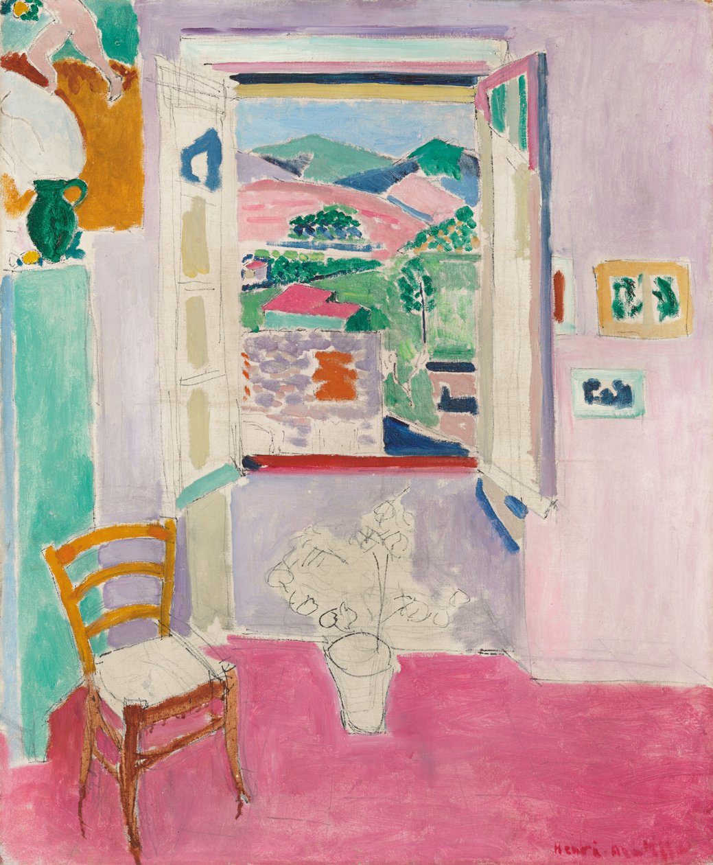 Open Window by Henri Matisse