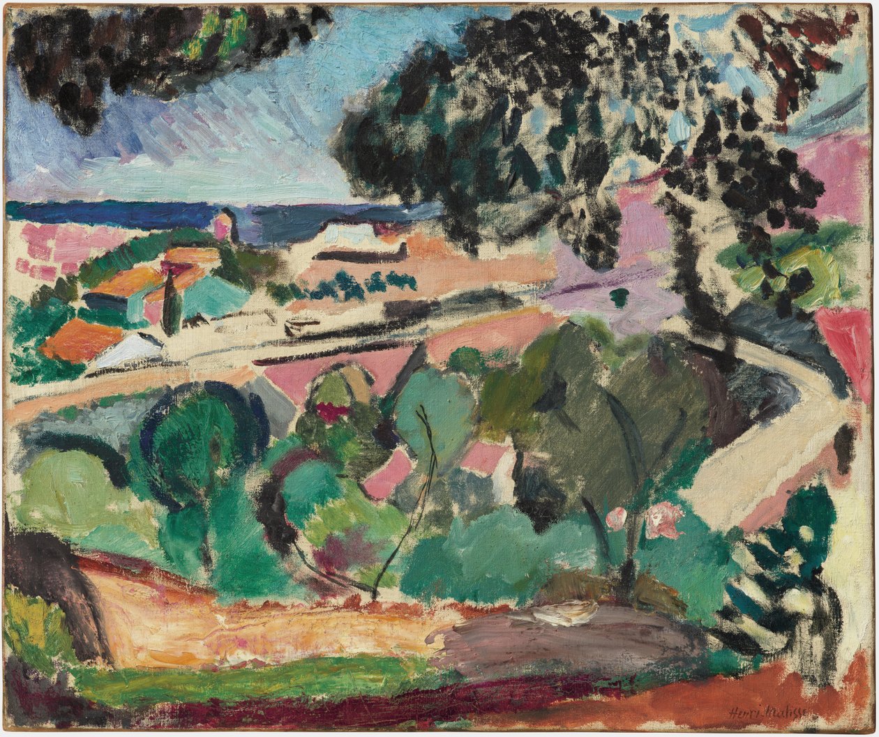 Landscape of Collioure by Henri Matisse