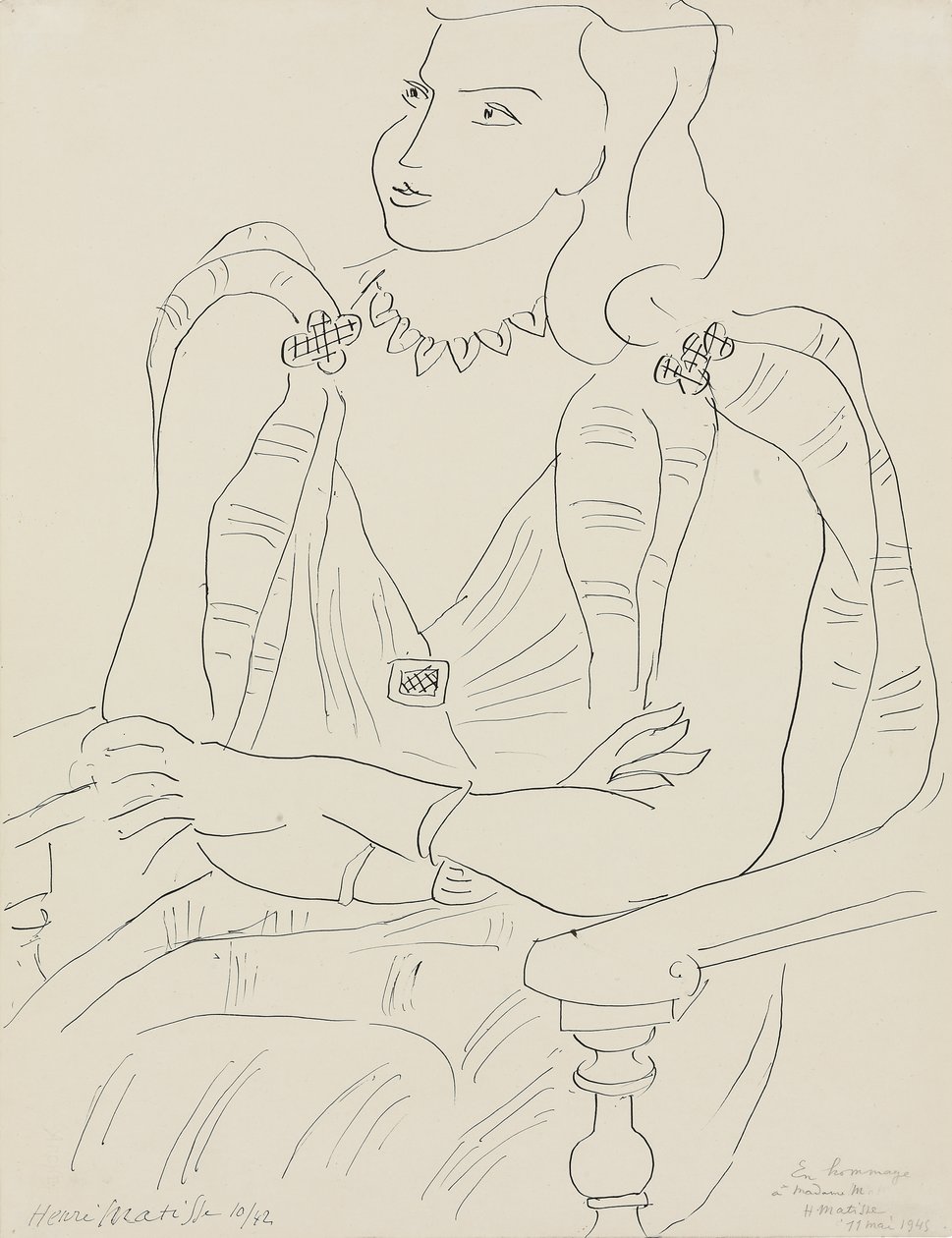 Seated Woman by Henri Matisse