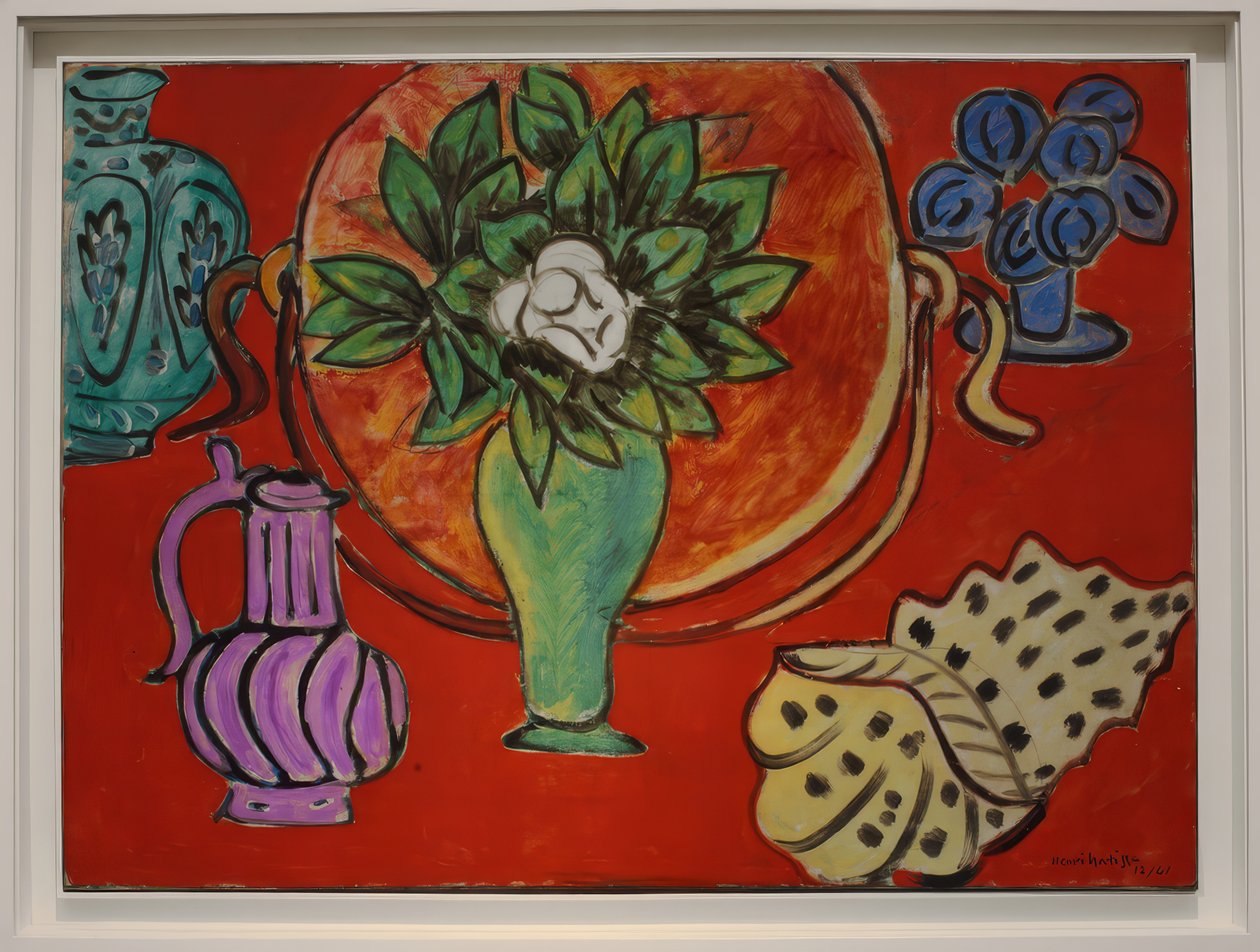 Still Life with Magnolias by Henri Matisse