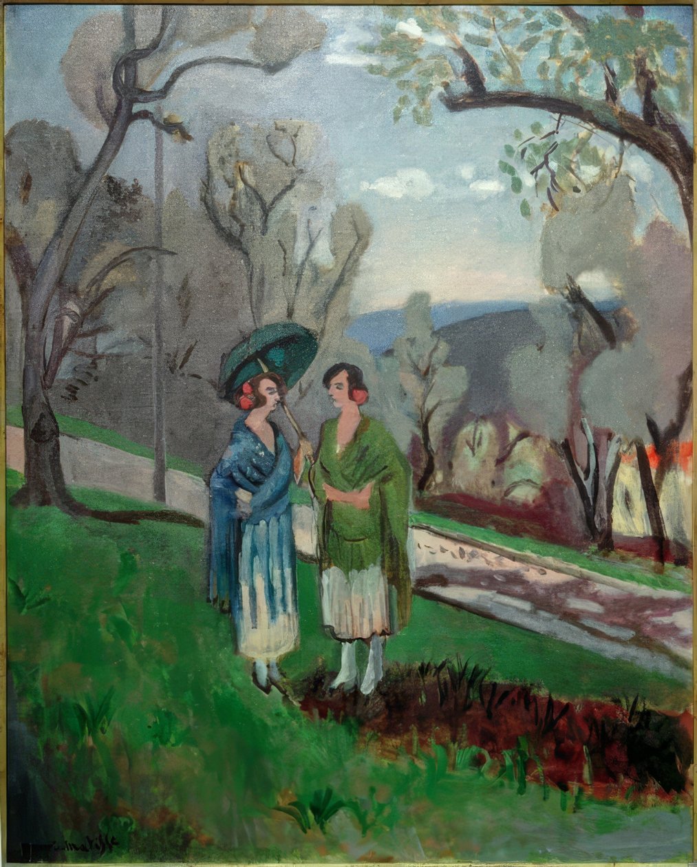 The Conversation Under the Olive Trees by Henri Matisse
