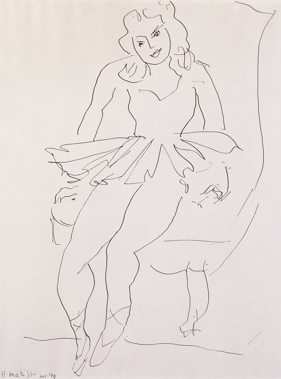 The Dancer by Henri Matisse