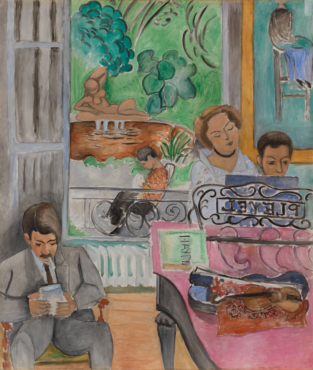 The Music Lesson by Henri Matisse