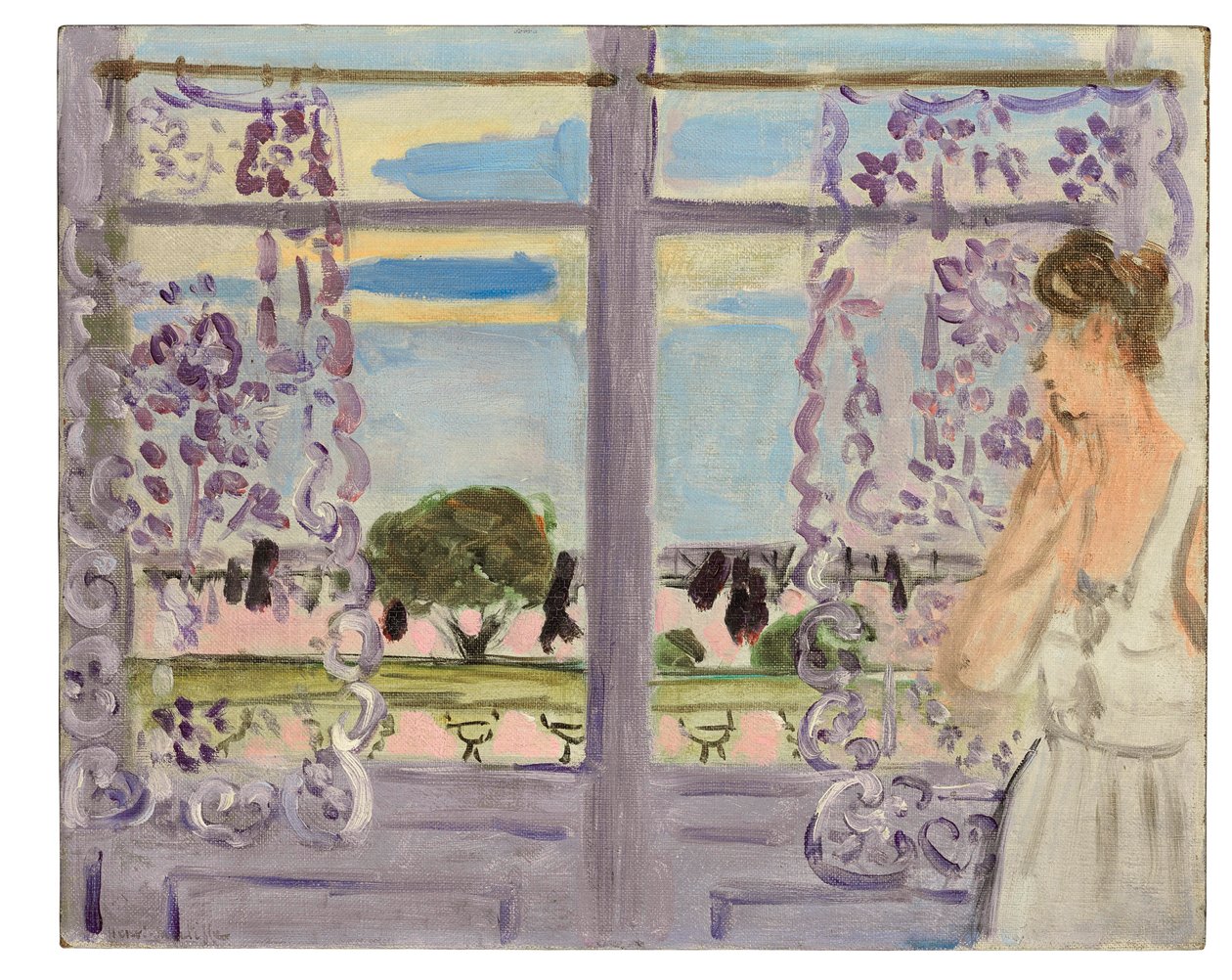 Woman at the Window by Henri Matisse