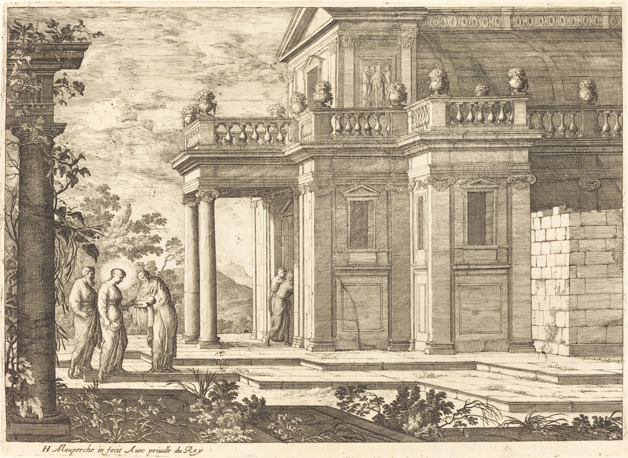 Presentation in the Temple by Henri Mauperche