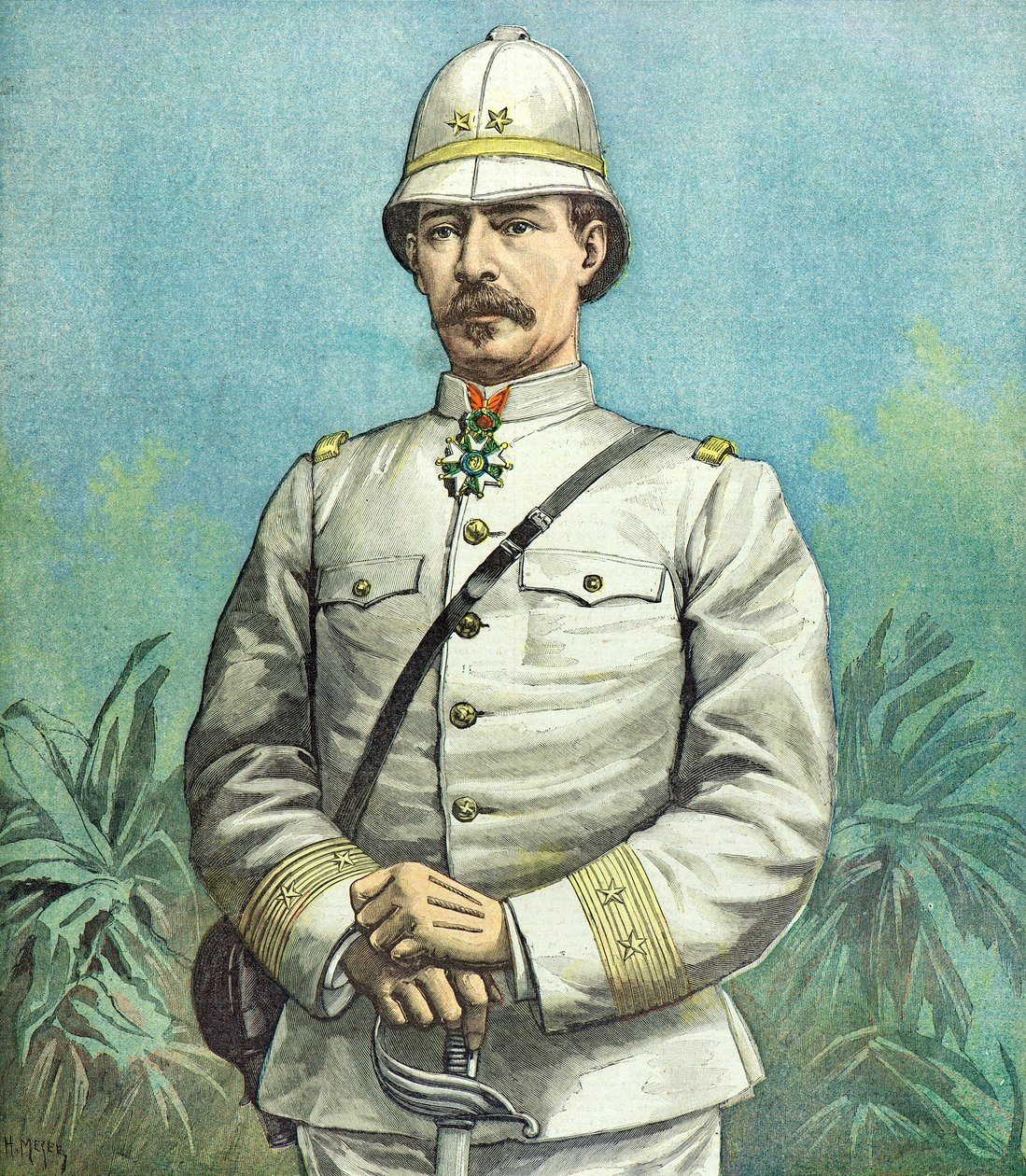 Portrait of General Alfred Dodds by Henri Meyer