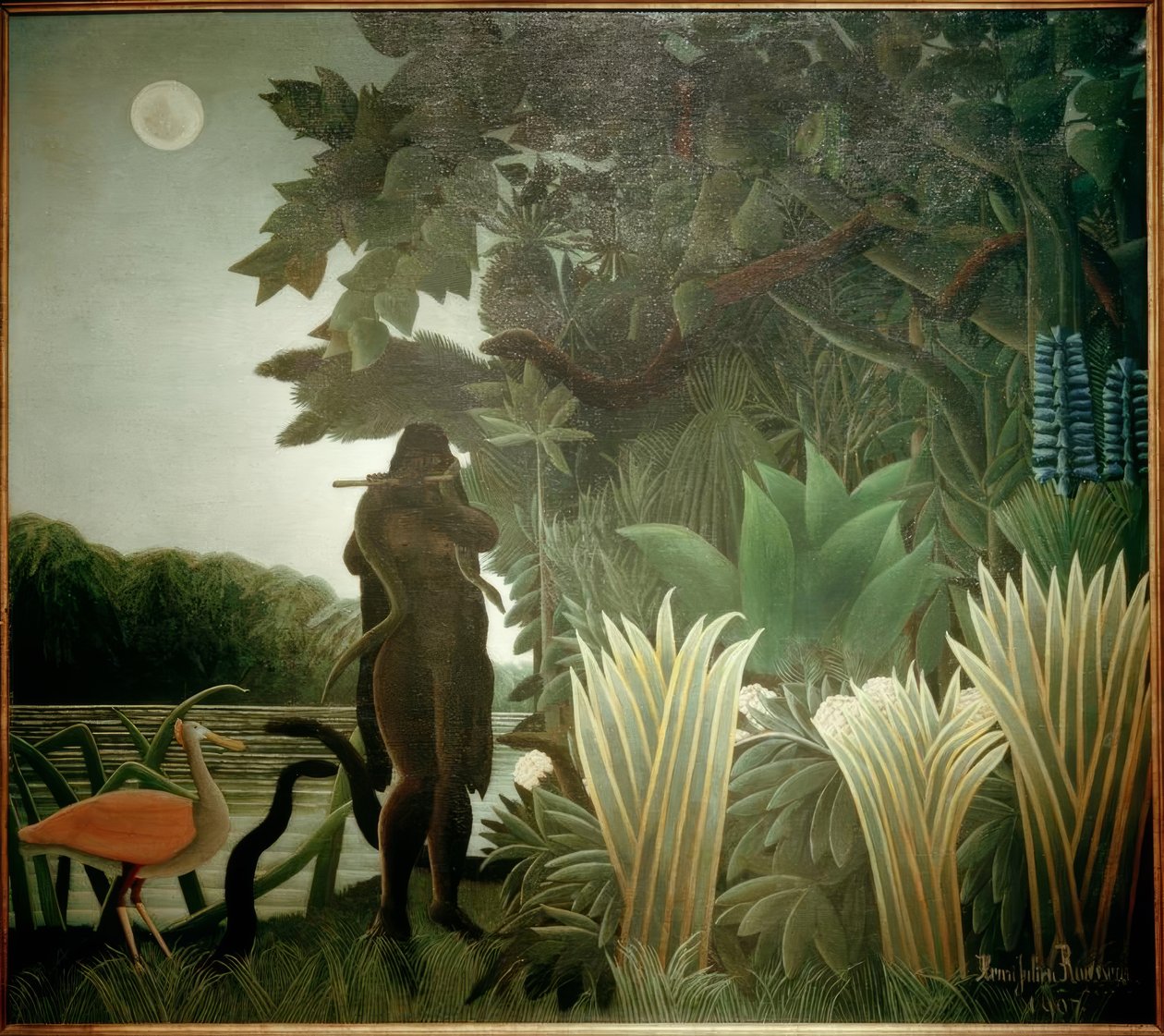 The Snake Charmer by Henri Rousseau
