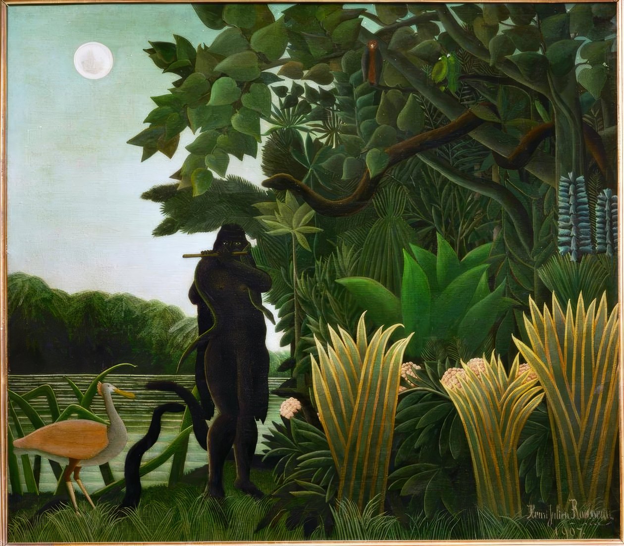 The Snake Charmer by Henri Rousseau
