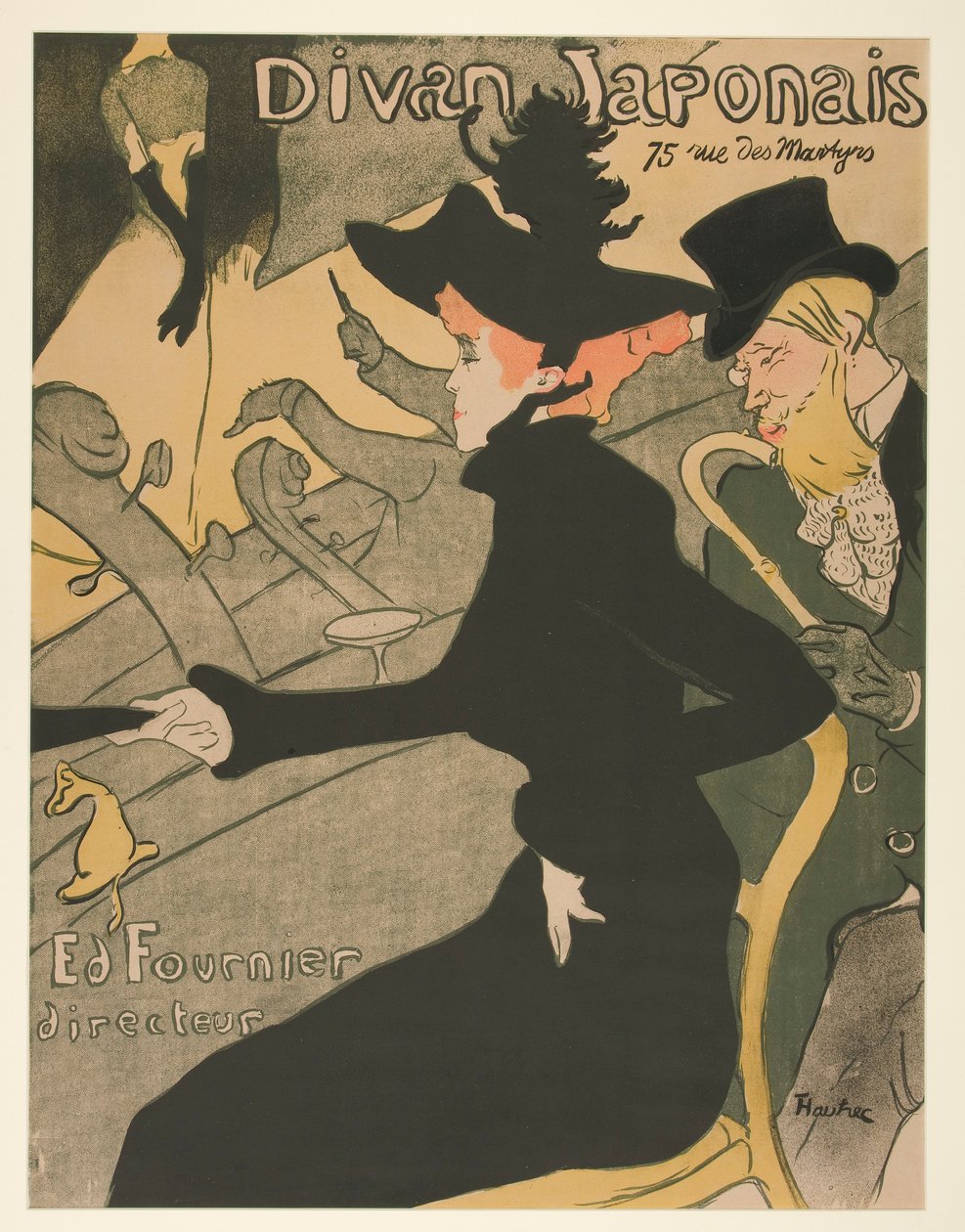 Divan Japonais by Henri de Toulouse Lautrec