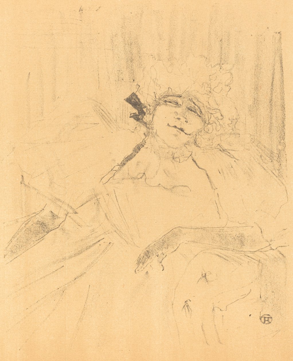 Old Song by Henri de Toulouse Lautrec