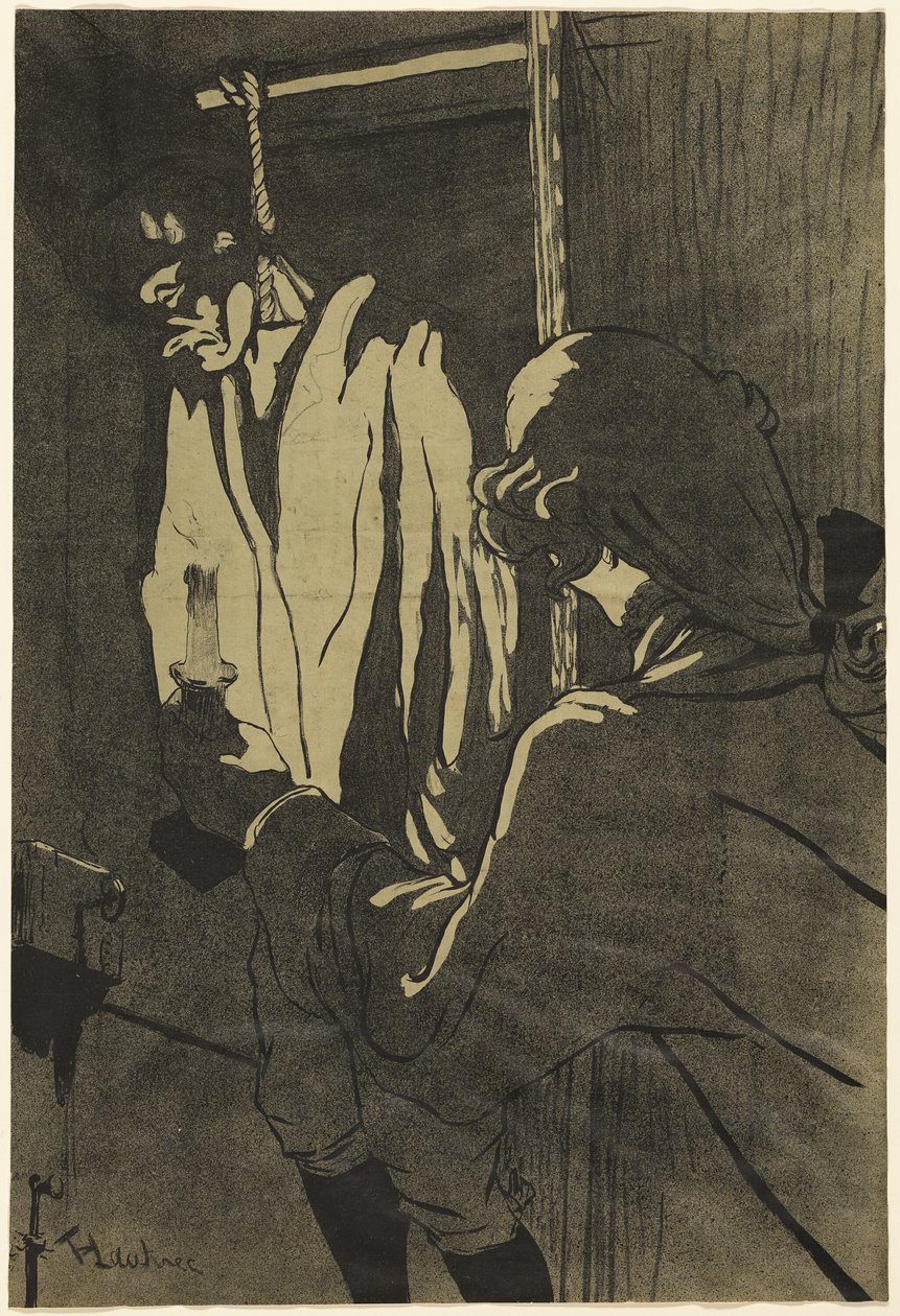 The Hanged Man by Henri de Toulouse Lautrec