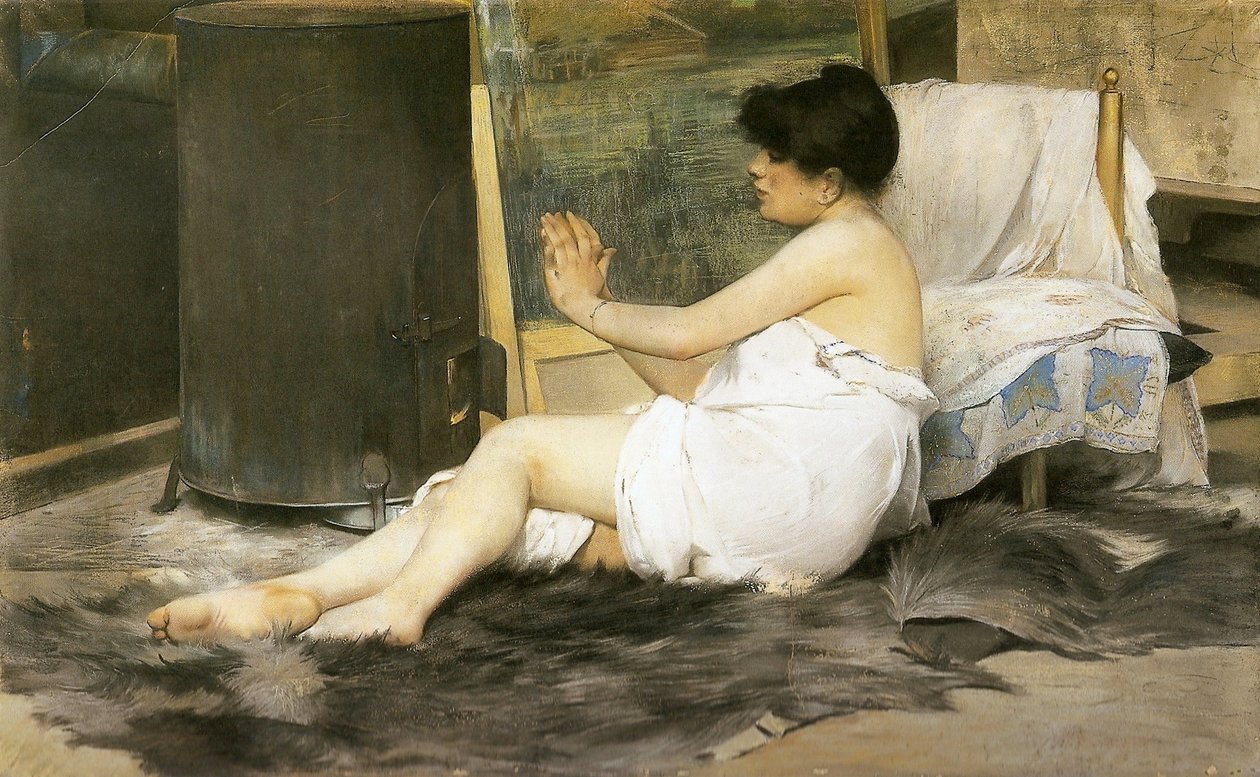 Model at Rest by Henrique Bernardelli