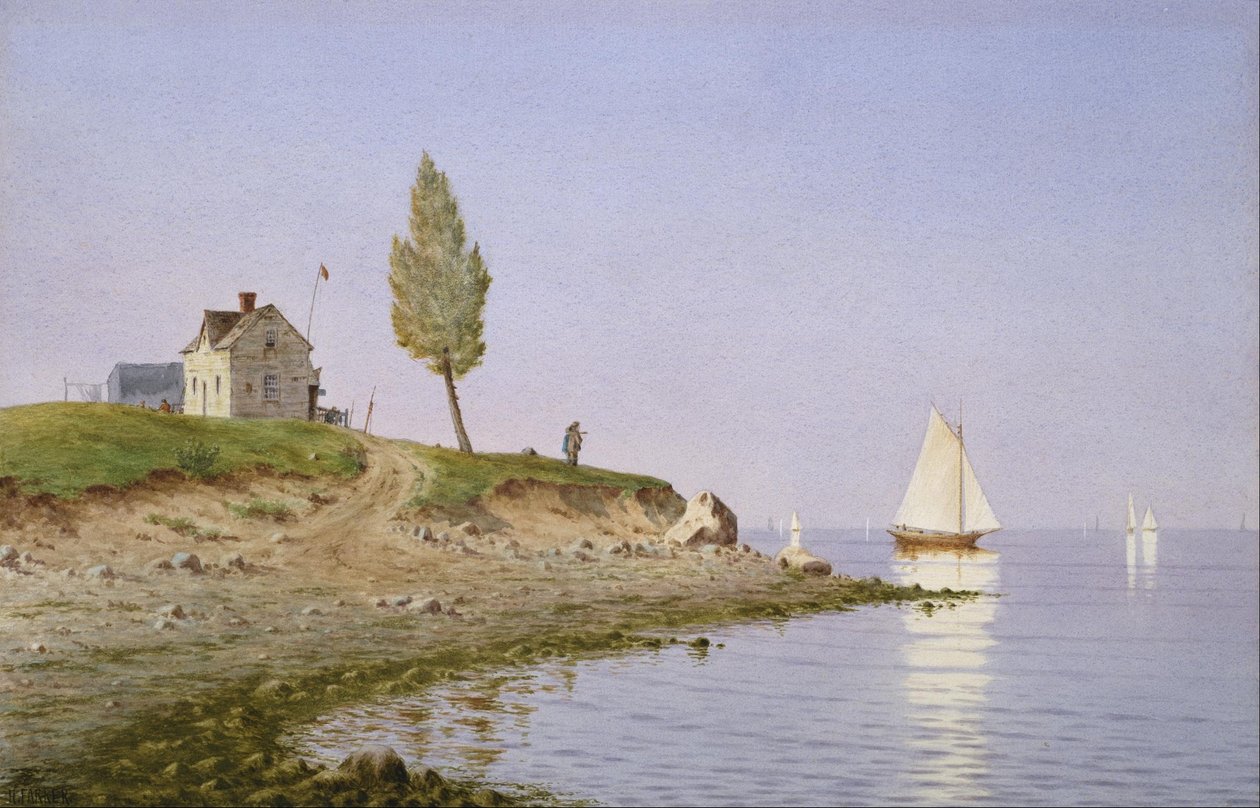 A Calm Afternoon, Long Island by Henry Farrer