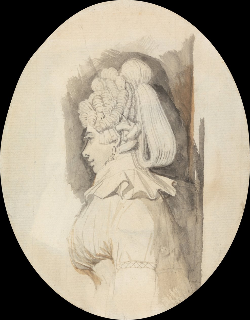 Study of a Lady by Johann Heinrich Füssli