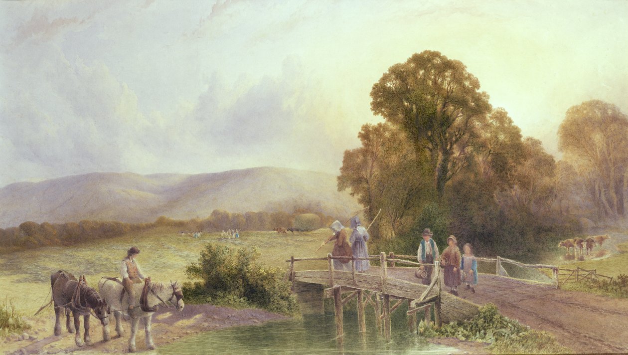 The Downs at Midhurst by Henry Maplestone