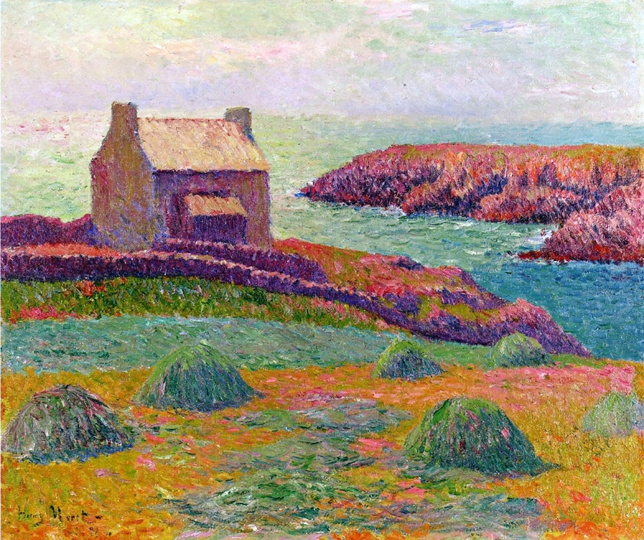 A Cottage in Brittany by Henry Moret