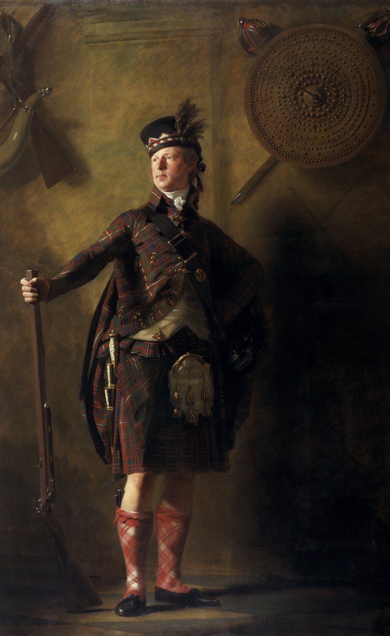 Colonel Alastair Ranaldson Macdonell of Glengarry (1771) by Henry Raeburn