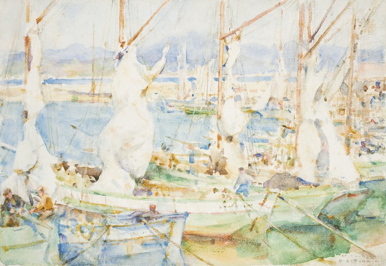 St. Tropez by Henry Scott Tuke