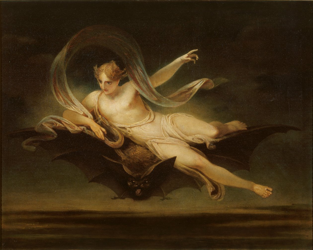 Ariel on a Bat