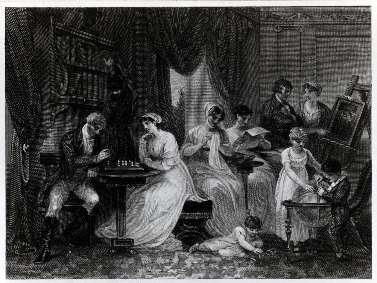 Drawing Room Scene, from 
