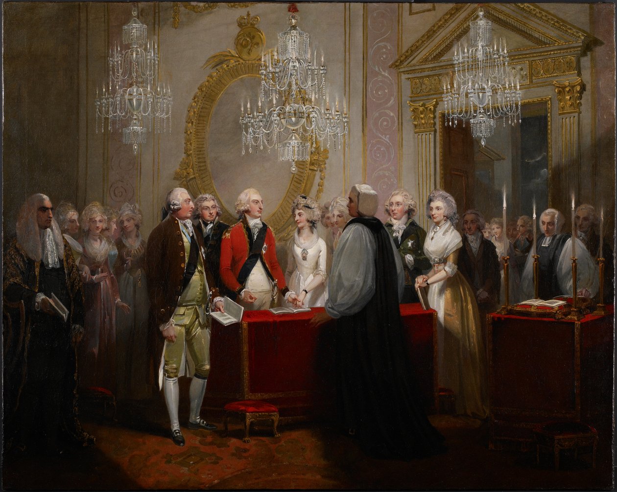 The Marriage of the Duke and Duchess of York, 1791 by Henry Singleton