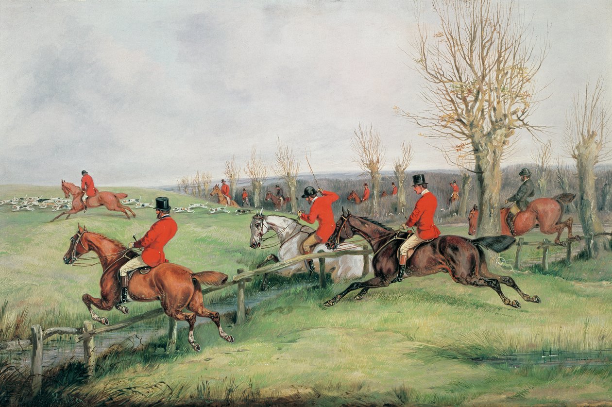 Sporting Scene by Henry Thomas Alken