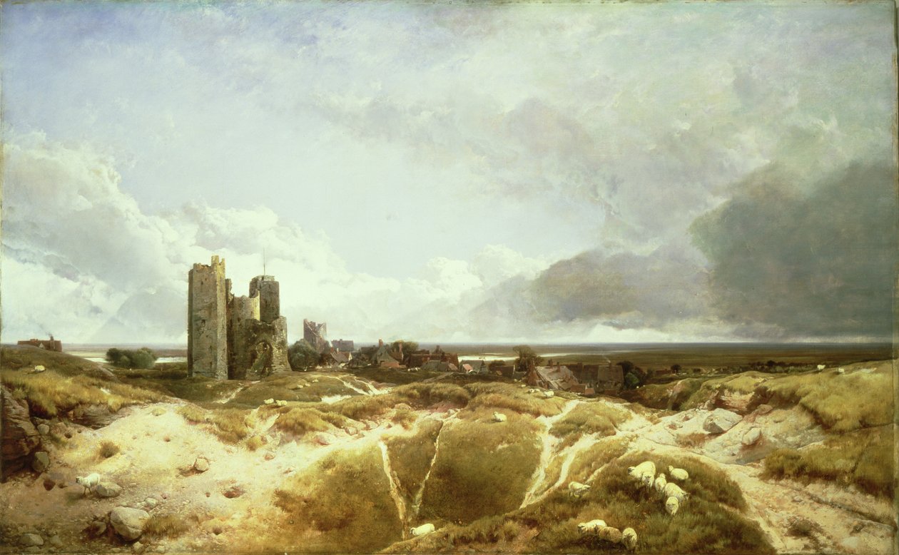 Orford Castle by Henry Bright