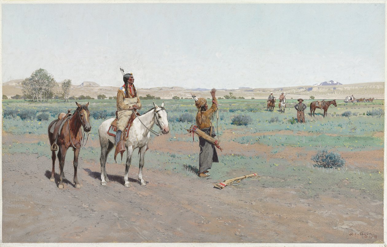 Sign of Peace by Henry Francois Farny