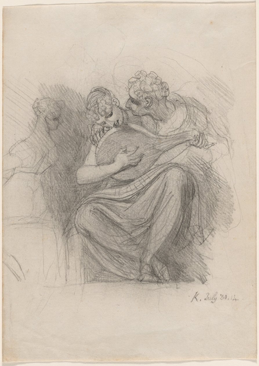 An Intimate Concert by Johann Heinrich Füssli