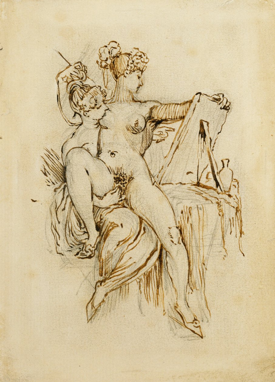 Sapphic Love by Johann Heinrich Füssli